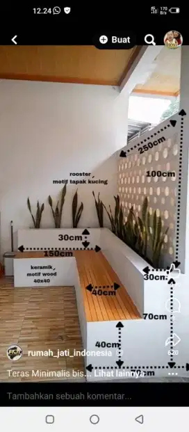 Jasa buat meja taman,keramik,kanopi,atap bocor,dinding rembes,flapon