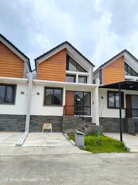 Rumah Impian di Spring Valley, Sentul City, 81m2, View Gunung Pancar