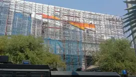 Panel ACP Fasad. ACP Facade. Curtain Wall Kaca. Outdoor Signage