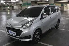 TDP 6,JT Daihatsu Sigra 1.2 X Bensin-MT Silver 2020