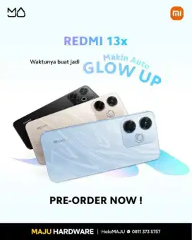 XIAOMI REDMI 13X 8/128 NFC BISA COD GRATIS ONGKIR