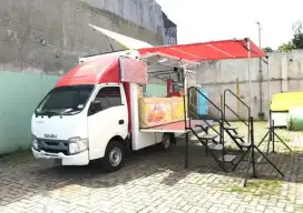 ISUZU TRAGA 2.5 BOX FOOD TRUCK KAYA BARU
