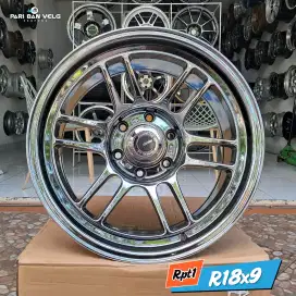 Enkei Rpt1 Ring 18X9 pcd. 6X139.7 ET.0 Black Chrome