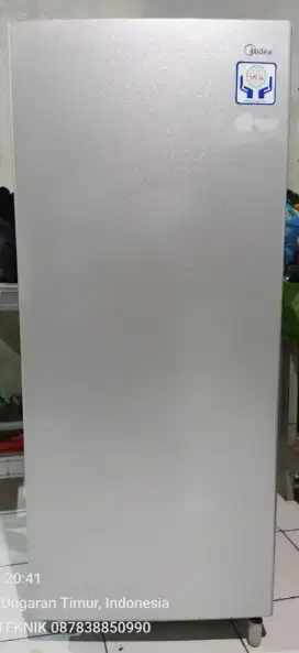 Kulkas Midea 1 pintu cantik