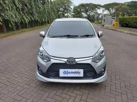 TDP 7,JT Toyota Agya 1.2 G TRD Sportivo Bensin-AT Silver 2020