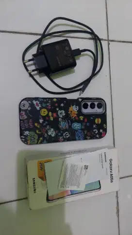Samsung a05s 6/128 lengkap kondisi normal