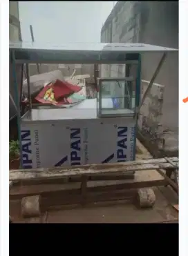 Gerobak Angkringan pecel lele serbaguna container