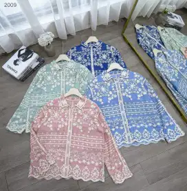Atasan Full Bordir Import