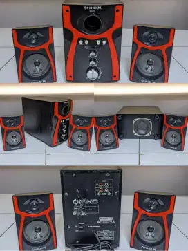 Salon Speaker NIKO S1B Bluetooth 2.1CH original bukan 2.0CH