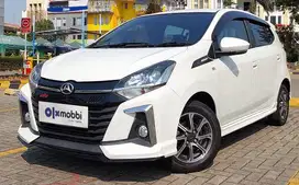 TDP 6,JT Daihatsu Ayla 1.2 R Deluxe Bensin-MT Putih 2019