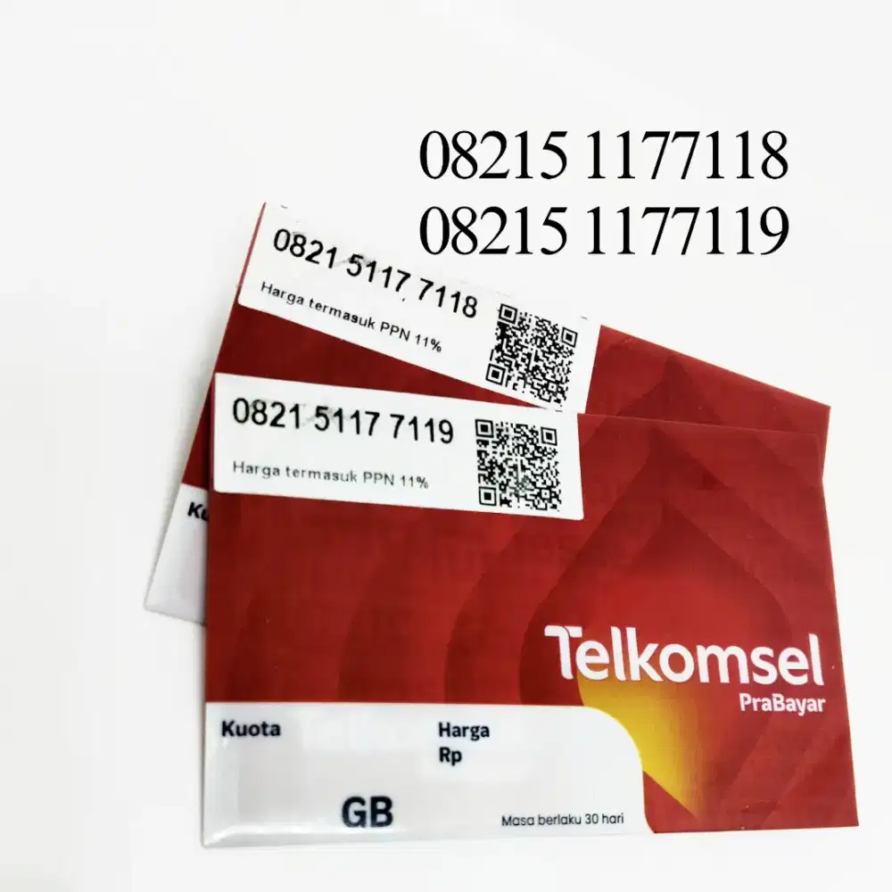 Nomor cantik Telkomsel rapi aabbaa