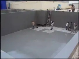 LINING FRP Pelapisan Fibreglass