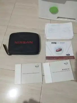 Manual book..buku petunjuk penggunaan nissan march