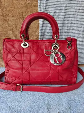 Christian Dior no seri otentik kulit asli vintage harga pas no nego