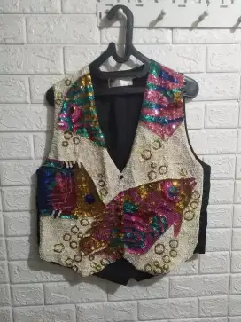 Untuk yg suka barang unik.. Vest..JC 001 USA vest size L MENS WOMENS