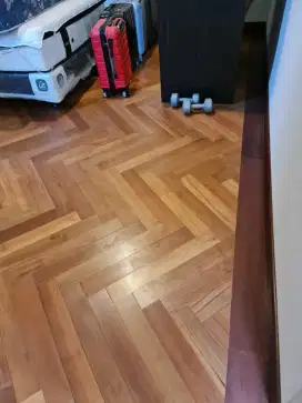 Parquet, Parket, lantai kayu, Poles Perbaikan Pasang baru