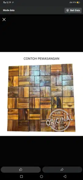 Terima pemasangan decking lantai