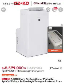 AC PORTABLE Azko Sharp