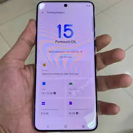 Vivo x200 pro ram 16 / 512 resmi full ori 1 bln pakai