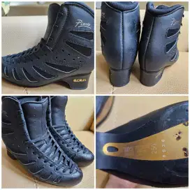 Sepatu Ice Skating Edea Piano Black Boots Only Size 250 C