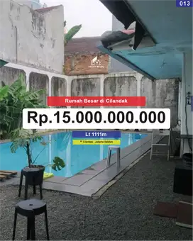 Rumah Elegan di Cilandak dengan Kolam Renang  Siap Huni