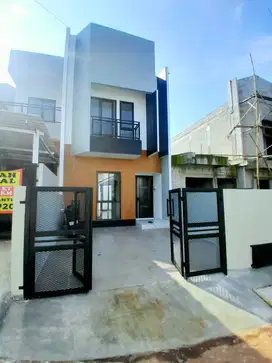 SUPER MURAH !! Rumah siap huni halaman belakang 10 menit tol cibubur