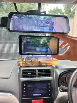 Alarm remot kamera mundur sensor parkir kaca film keyless gps dashcam