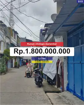 Dijual rumah jelambar