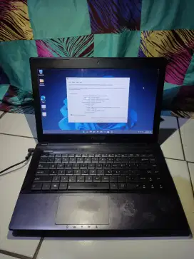 Laptop asus k45dr a8 ram 8gb ssd 256gb