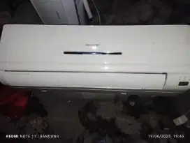 Ac bekas sharp 1/2pk   lowwat Garansi