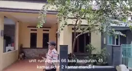 Turun Harga dijual Rumah Cluster jl Mujahidin Meruyung Luas 66 m2
