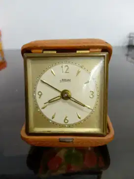 Jam lipat/jam meja antik merk KAISER made in Germany