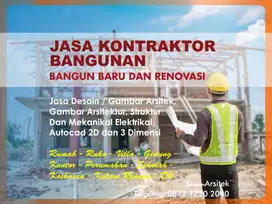 JASA RENOVASI KONTRAKTOR BANGUNAN Dan Desain Gambar Arsitek