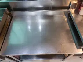 Working Table / Plating Table / Meja Dapur Stainless Bekas Resto Cafe