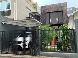 DIJUAL CEPAT MURAH RUMAH MINIMALIST MODERN FULL FURNISHED BAGUS RAPI