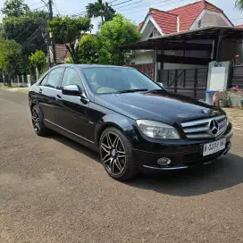 C230 Elegance Black On Beige