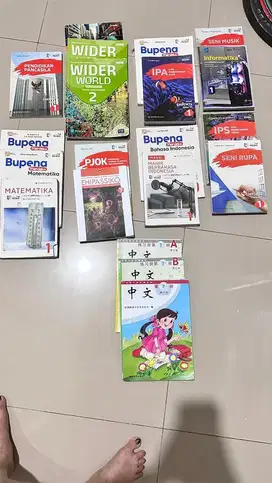 Buku kelas 7 ( smp 1) mian zhong
