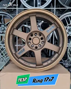 RAYS Te37 Ring 17 lebar 7
PCD. 5x100/114,3 et.