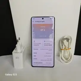 Realme GT 6 5G 12/256GB Mulus Mantap 95% Rawatan