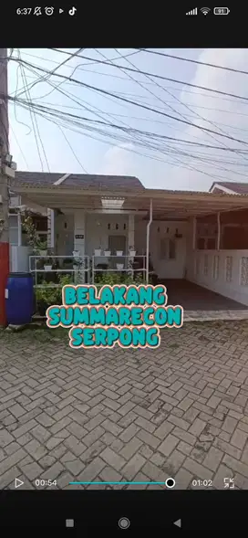 Rumah minimalis Cluster taman bambu DASANA INDAH