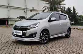 TDP 6,JT Daihatsu Ayla 1.2 R Bensin-MT Silver 2021