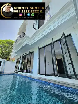 Rumah 2 Lantai Siap Huni Dg Kolam Renang Di Puri Bintaro Jaya LR-14686