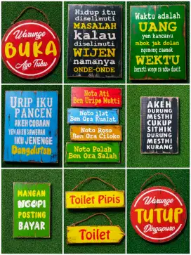 Hiasan dinding kayu