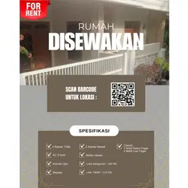 Disewakan rumah tinggal / kantor lokasi strategis di Kota Bekasi