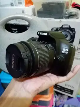 Kamera DSLR 1300D KIT WIFI Mulus Normal