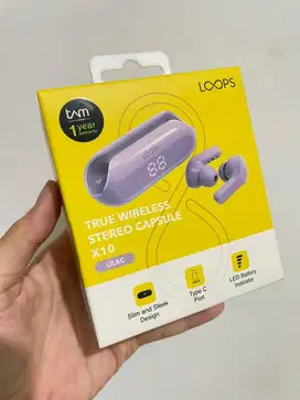 LOOPS True Wireless Stereo Capsule X10 Lilac