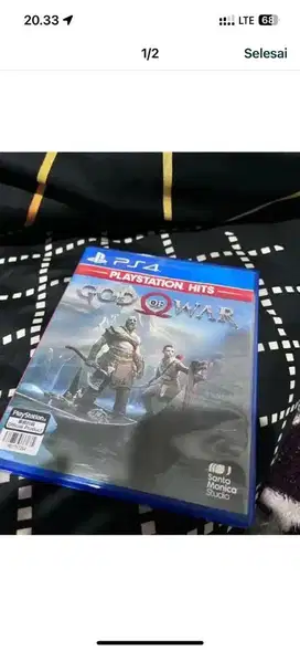 Jual kaset ps 4 god of war
