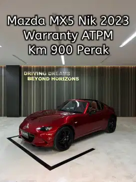 Mazda Miata MX5 Convertible AT 2024 Merah Km900 B1299UAJ Nik 2023