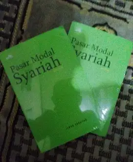 Dijual Buku Pasar Modal Syariah Oleh Irwan Abdalloh, Baru masih segel
