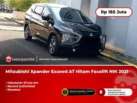 [ GARANSI 1TH ] Mitsubishi Xpander Exceed AT Hitam Facelift 2021/2022